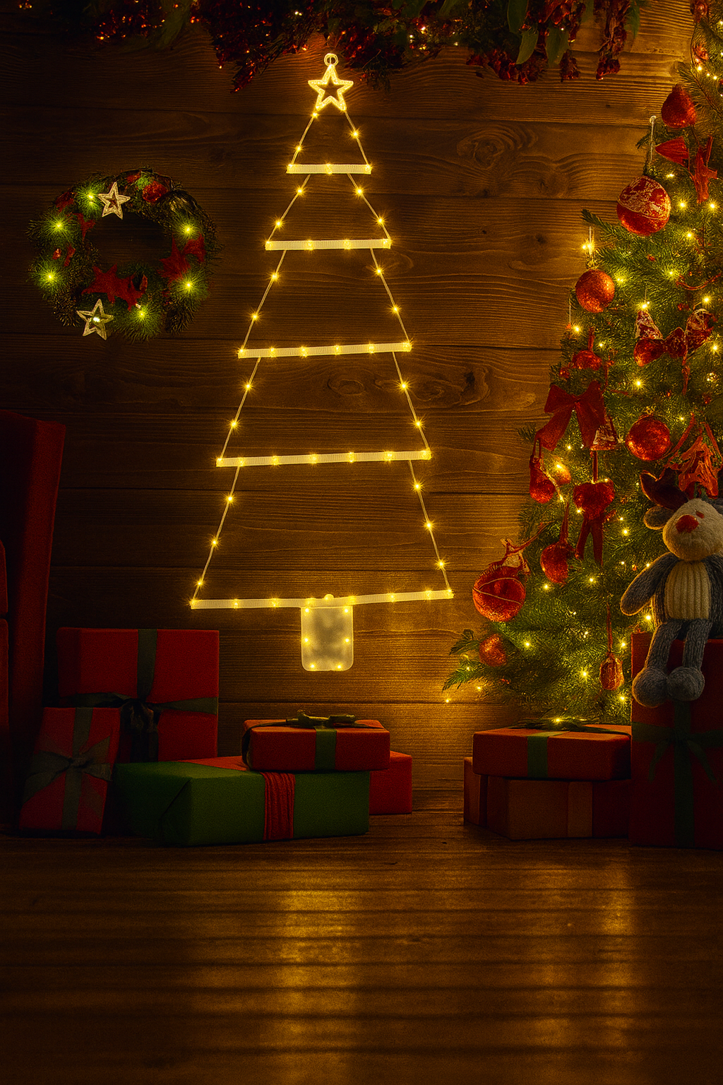 Árbol de Navidad colgante