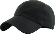 DAWNLU Classic Unisex Cotton Adjustable Low Crown Baseball Cap – Plain Dad Hat