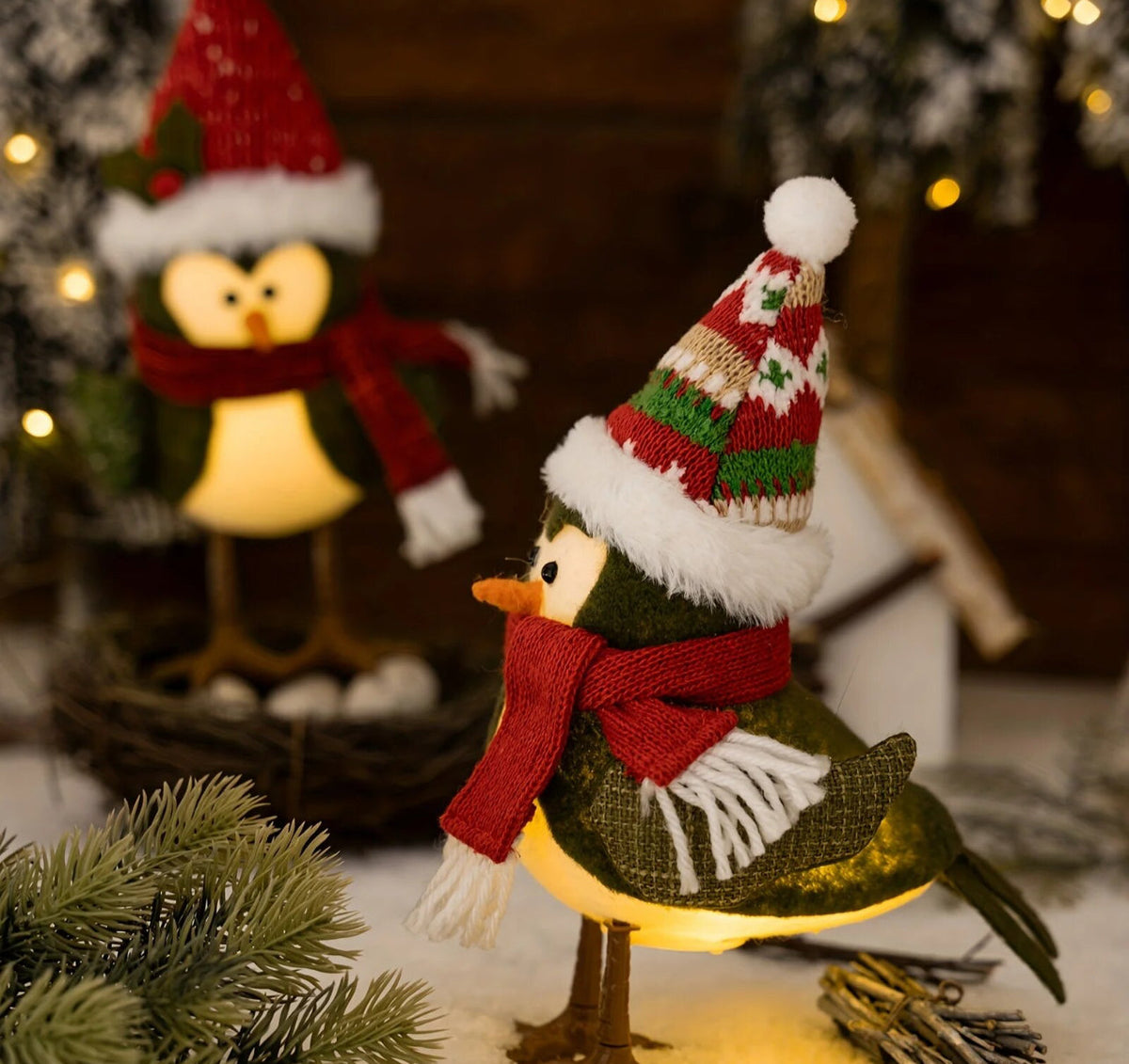 Bird Navidad LED