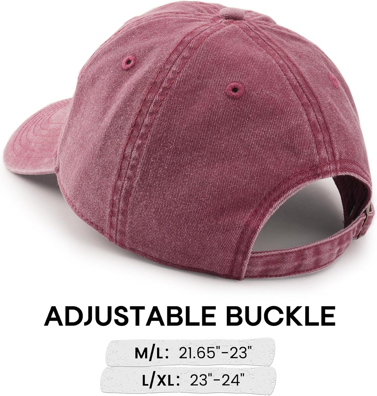 3 Packs Unisex Vintage Washed Cotton Distressed Baseball Cap