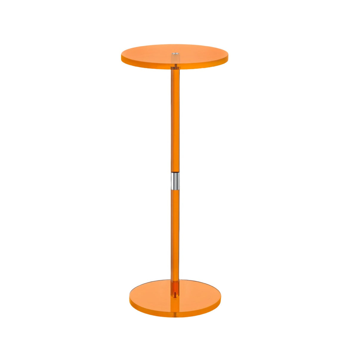 Modern Minimalist Acrylic Round Side Table For Living Room & Bedroom & Bathroom