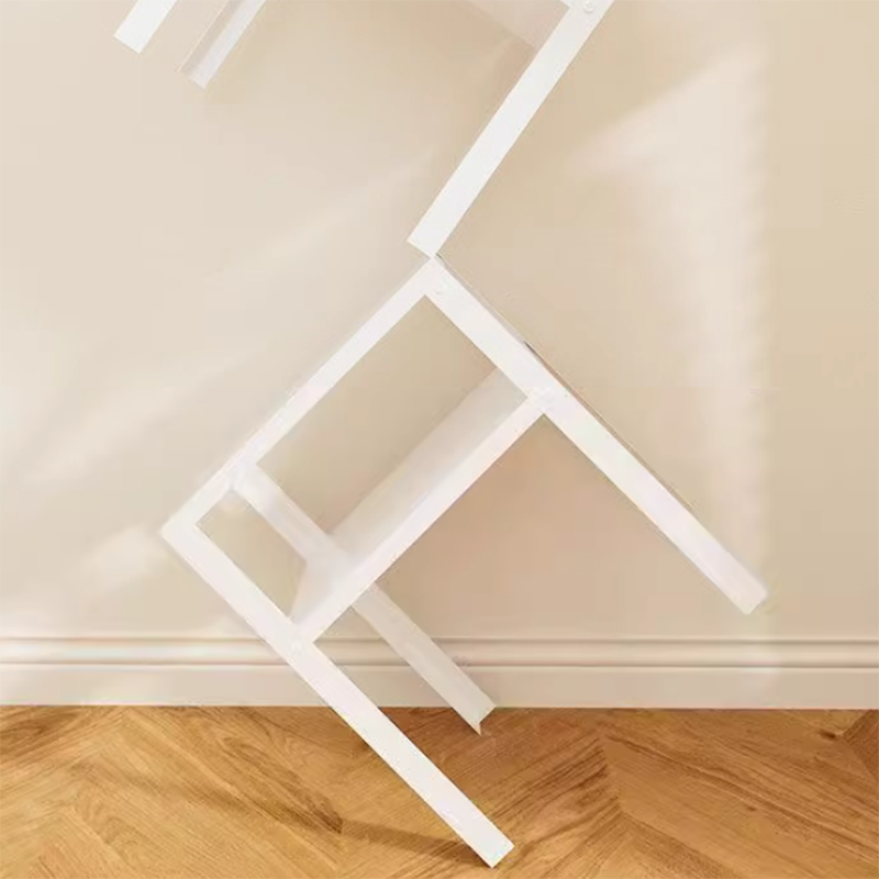 Modern Minimalist Steel Rectangular Side Table 2-Tier Storage For Living Room & Bedroom