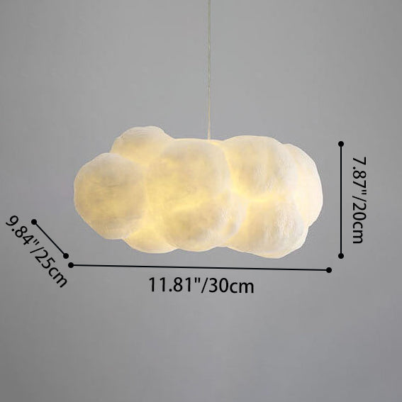 Floating Cloud 1-Light LED Pendant Light