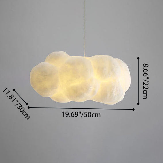 Floating Cloud 1-Light LED Pendant Light
