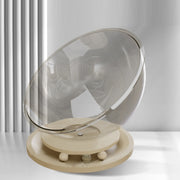 Contemporary Creative Round Pine Wood Board Acrylic Cat Bed For Bedroom