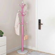 Modern Minimalist Round Iron Marble Hall Tree For Entryways