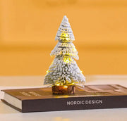 Árbol Navidad Nevado LED