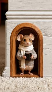 Adhesivo Ratoncito Desayuno
