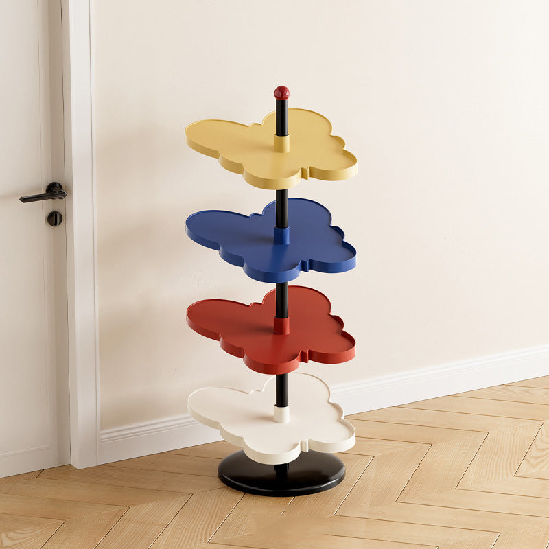 Modern Art Deco PP Plastic Stainless Steel Butterfly Space-Saving Lightweight Shoe Storage Rack 2/3/4/5-Tier For Entryway & Hallway