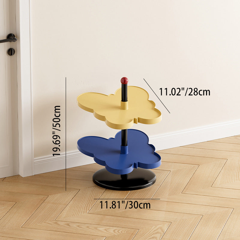 Modern Art Deco PP Plastic Stainless Steel Butterfly Space-Saving Lightweight Shoe Storage Rack 2/3/4/5-Tier For Entryway & Hallway
