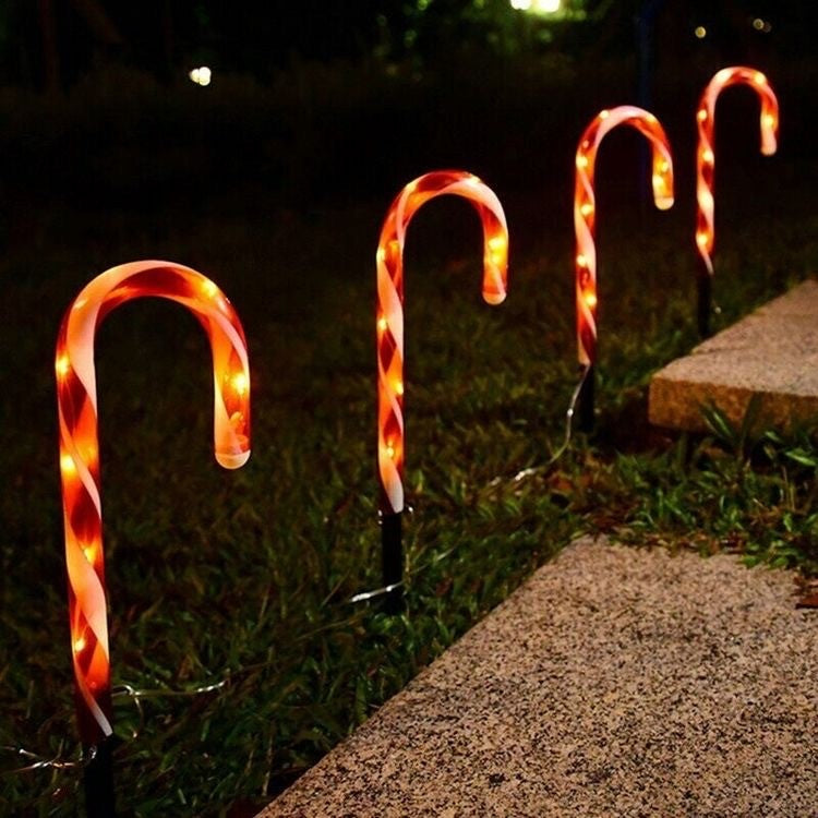 Bastones de Navidad Solares