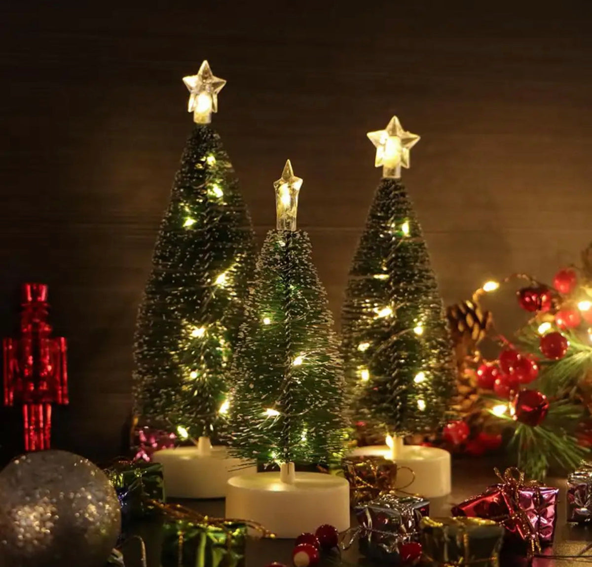 Árboles de Navidad Pack de 3